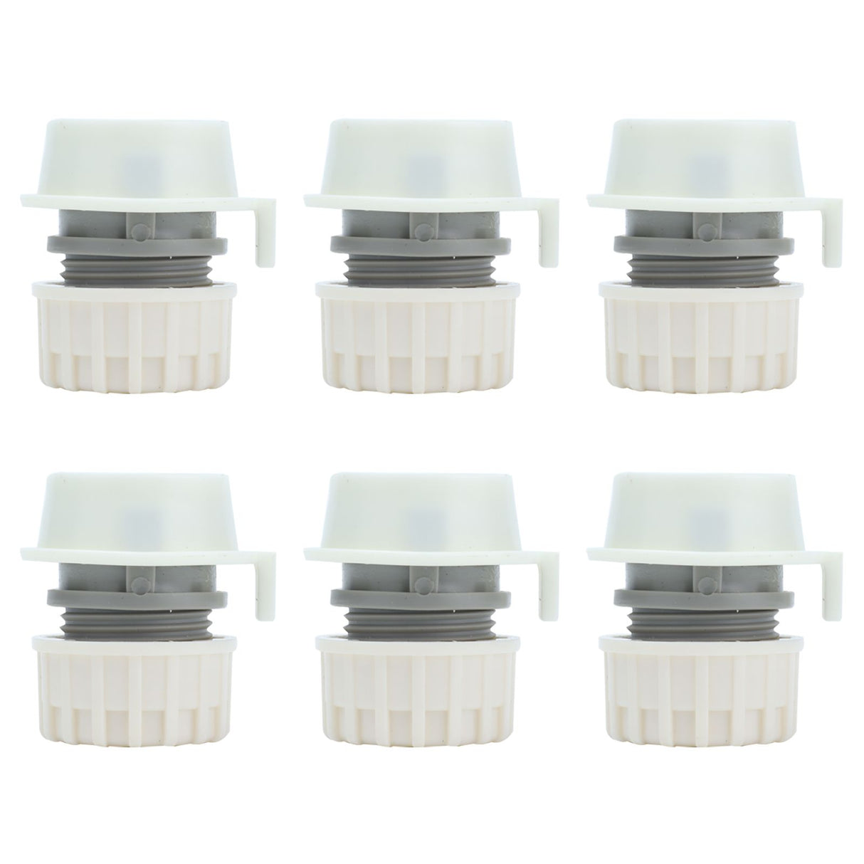 8Pcs Lock Type Faucet Quick Connector G1/2 Hose Faucet Coupling Adapter Fittings for Washing Machine