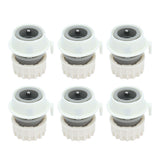 8Pcs Lock Type Faucet Quick Connector G1/2 Hose Faucet Coupling Adapter Fittings for Washing Machine - Side View