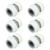 8Pcs Lock Type Faucet Quick Connector G1/2 Hose Faucet Coupling Adapter Fittings for Washing Machine