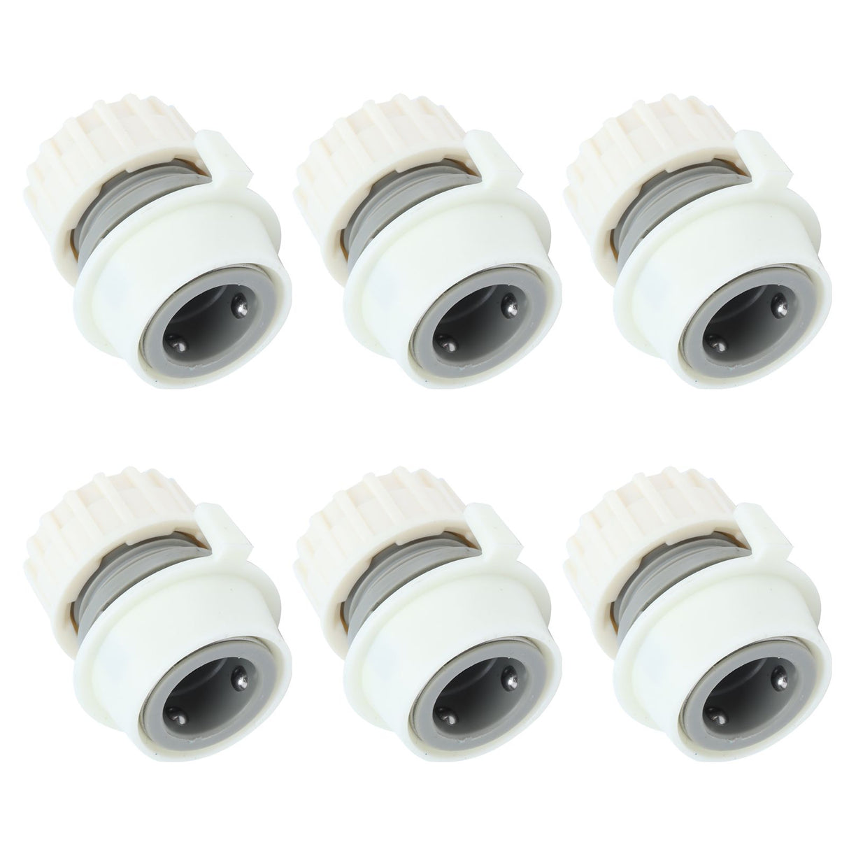 8Pcs Lock Type Faucet Quick Connector G1/2 Hose Faucet Coupling Adapter Fittings for Washing Machine