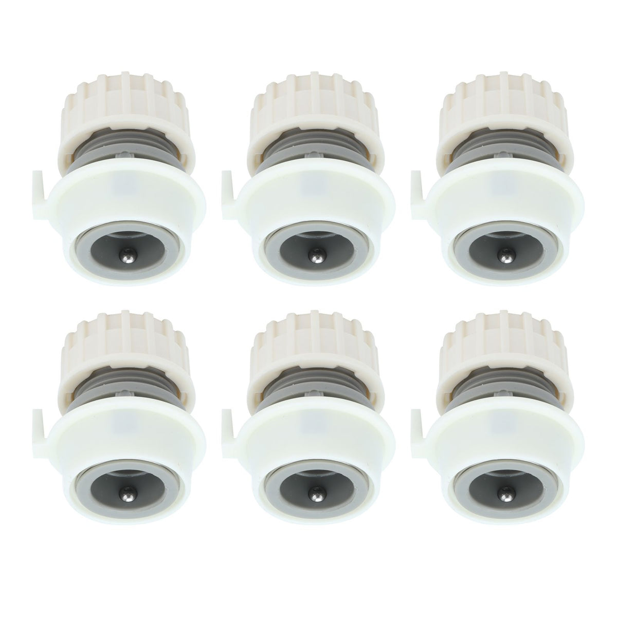 8Pcs Lock Type Faucet Quick Connector G1/2 Hose Faucet Coupling Adapter Fittings for Washing Machine
