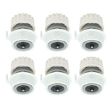 8Pcs Lock Type Faucet Quick Connector G1/2 Hose Faucet Coupling Adapter Fittings for Washing Machine - Low Angle
