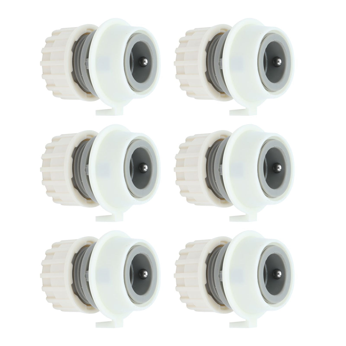8Pcs Lock Type Faucet Quick Connector G1/2 Hose Faucet Coupling Adapter Fittings for Washing Machine