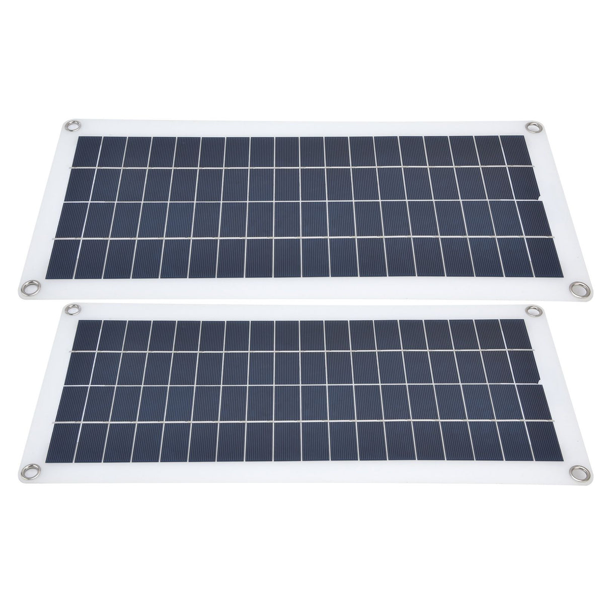 2x10W Solar Panels Kit with 30A Controller Photovoltaic Module USB 5V for RV Boat Emergency Charging