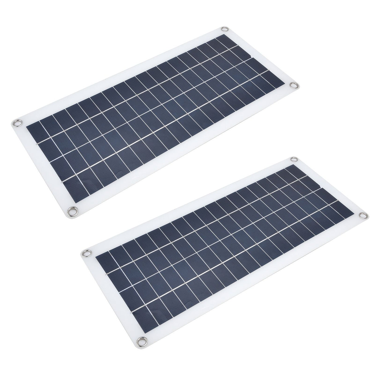 2x10W Solar Panels Kit with 30A Controller Photovoltaic Module USB 5V for RV Boat Emergency Charging