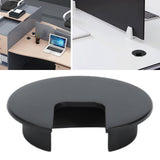 Desk Grommet 50mm Office Computer Grommet Cable Hole Cover Zinc Alloy Desk Wire Organizer