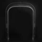 Transparent Doorbell Waterproof Shell PV Rainproof and Sunproof Cover for Door Viewer and Fingerprint Device