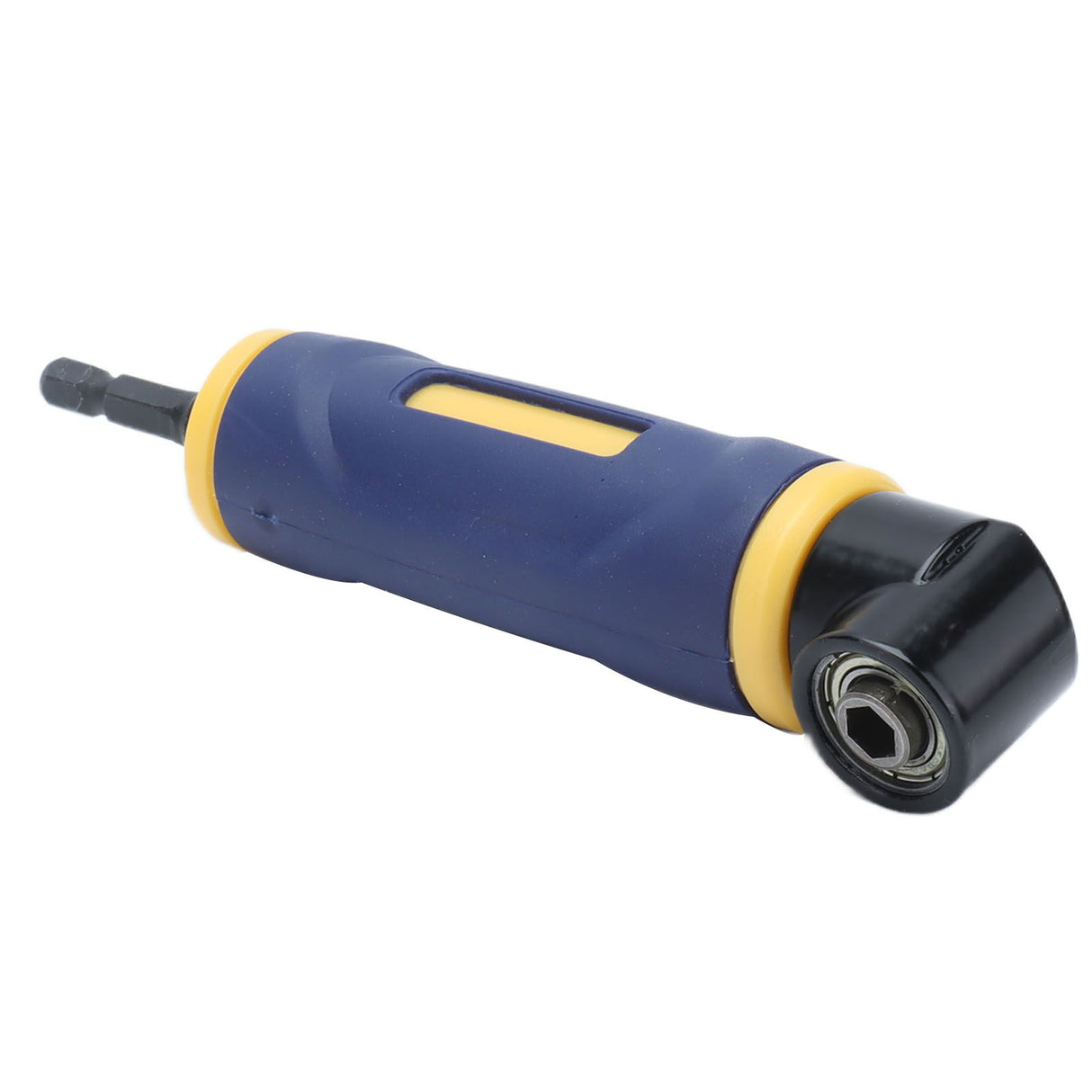1/4in Right Angle Drill Adapter 90° Angle Hex Shank Screwdriver Drill Bit Socket Holder
