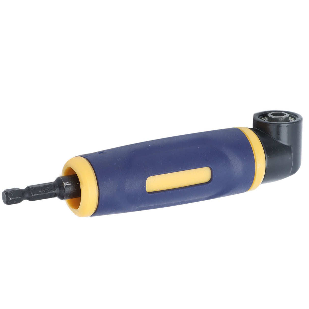 1/4in Right Angle Drill Adapter 90° Angle Hex Shank Screwdriver Drill Bit Socket Holder