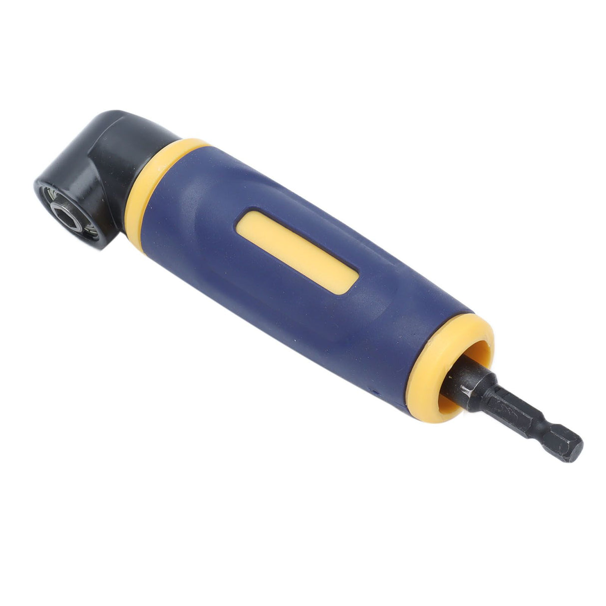 1/4in Right Angle Drill Adapter 90° Angle Hex Shank Screwdriver Drill Bit Socket Holder