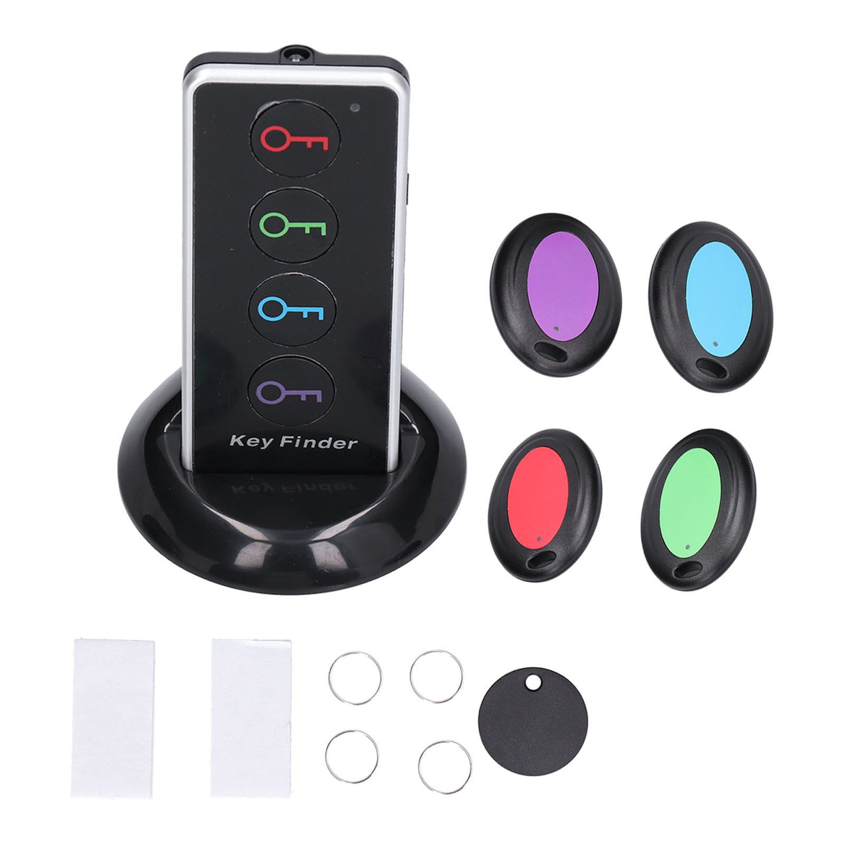 Key Finder Locator 1 Control 4 Wireless Simple Portable Battery Powered Remote Control Item Locator
