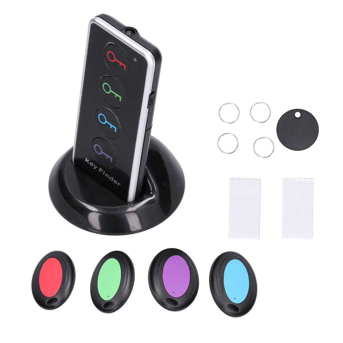 Key Finder Locator 1 Control 4 Wireless Simple Portable Battery Powered Remote Control Item Locator