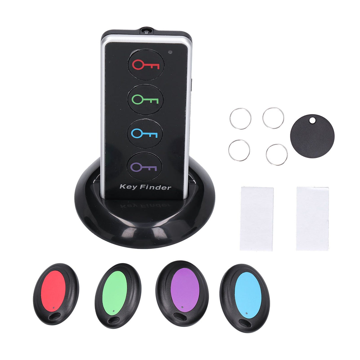 Key Finder Locator 1 Control 4 Wireless Simple Portable Battery Powered Remote Control Item Locator