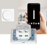 100‑240V Intelligent Dimmer Switch Wall Mounted WIFI APP Remote Control Dimming Panel for Home Use