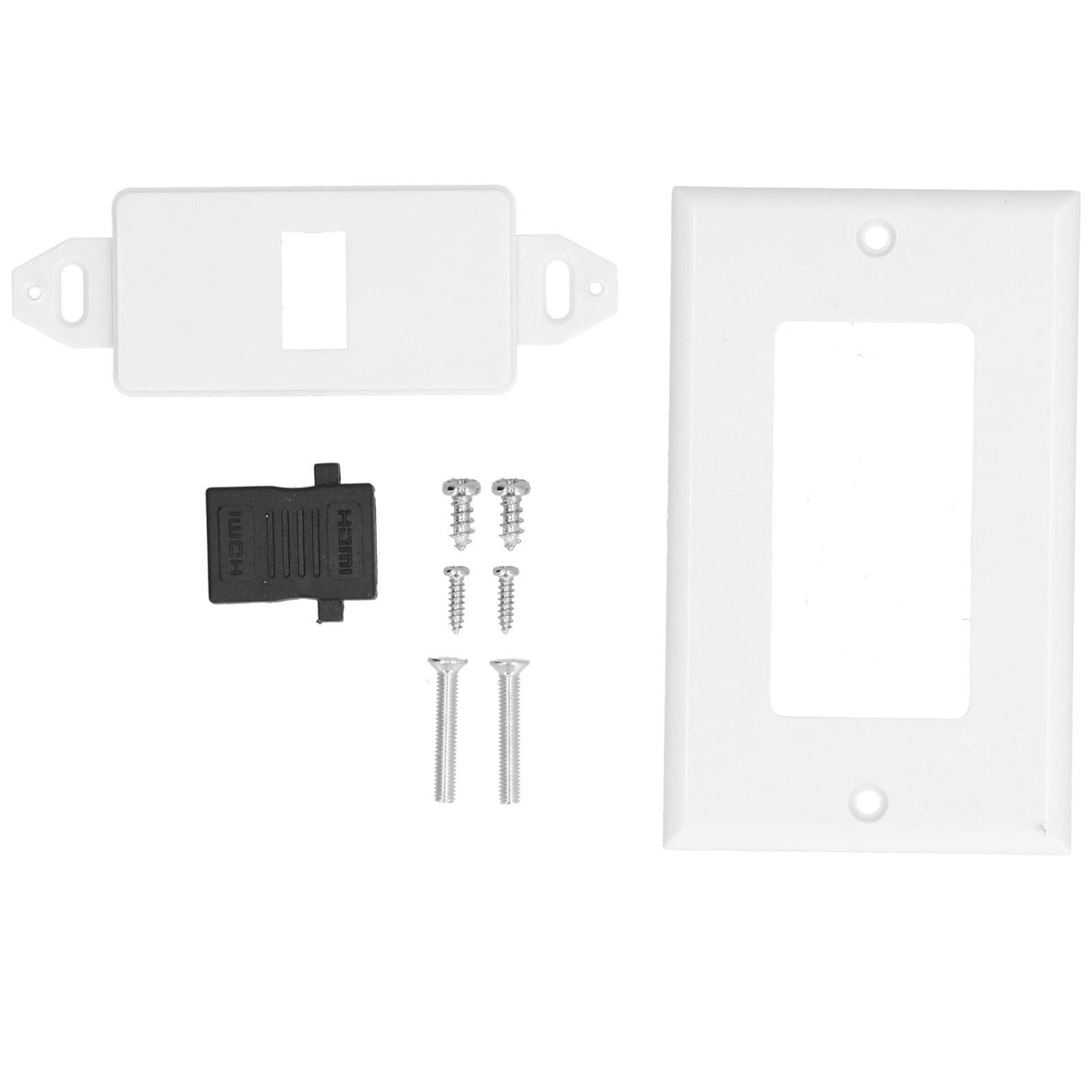 High Definition Multimedia Interface Wall Plate High Resolution 4K High Speed Pass Through No Welding Wall Socket