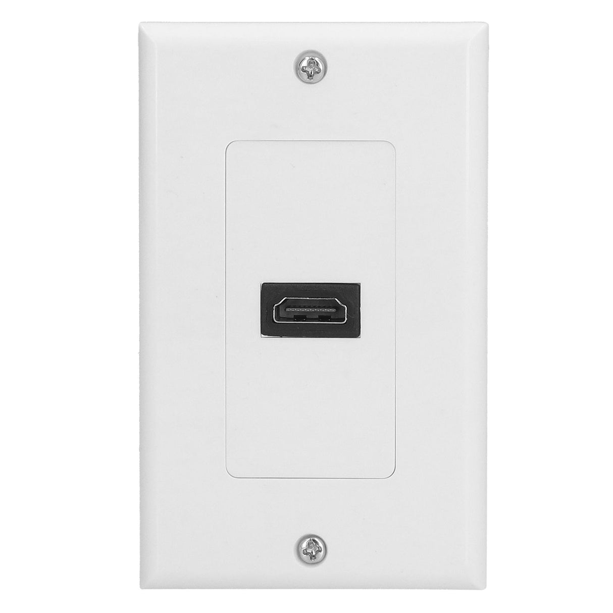 High Definition Multimedia Interface Wall Plate High Resolution 4K High Speed Pass Through No Welding Wall Socket