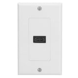 High Definition Multimedia Interface Wall Plate High Resolution 4K High Speed Pass Through No Welding Wall Socket