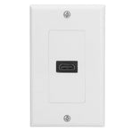 High Definition Multimedia Interface Wall Plate High Resolution 4K High Speed Pass Through No Welding Wall Socket