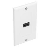 High Definition Multimedia Interface Wall Plate High Resolution 4K High Speed Pass Through No Welding Wall Socket