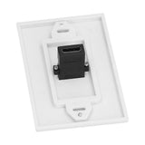 High Definition Multimedia Interface Wall Plate High Resolution 4K High Speed Pass Through No Welding Wall Socket