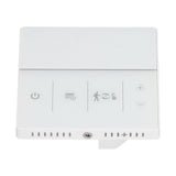 Smart Thermostat Weekly Programmable Voice Switch 10K Sensor Precise Temperature Control Boiler Thermostat for Home3A Connection Plumbing Wall Hung Boiler White 230V