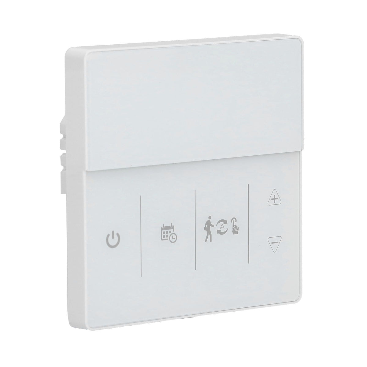 Smart Thermostat Weekly Programmable Voice Switch 10K Sensor Precise Temperature Control Boiler Thermostat for Home3A Connection Plumbing Wall Hung Boiler White 230V