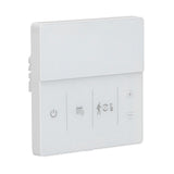 Smart Thermostat Weekly Programmable Voice Switch 10K Sensor Precise Temperature Control Boiler Thermostat for Home3A Connection Plumbing Wall Hung Boiler White 230V