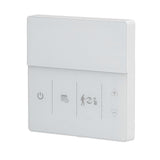 Smart Thermostat Weekly Programmable Voice Switch 10K Sensor Precise Temperature Control Boiler Thermostat for Home3A Connection Plumbing Wall Hung Boiler White 230V