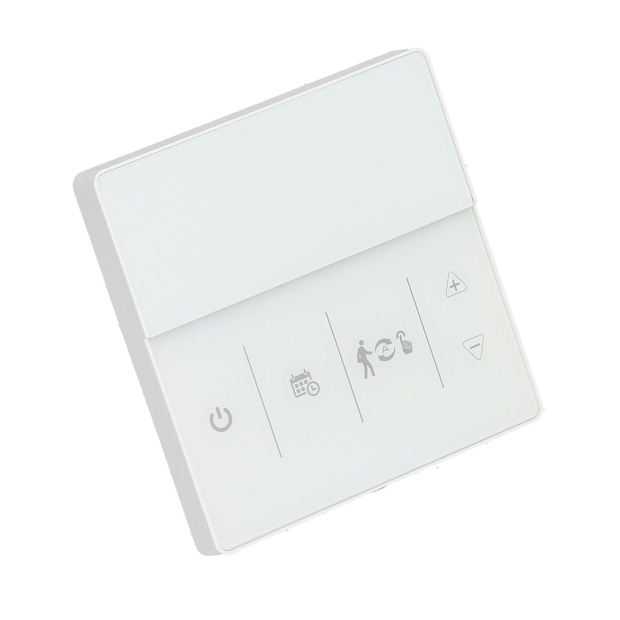 Smart Thermostat Weekly Programmable Voice Switch 10K Sensor Precise Temperature Control Boiler Thermostat for Home3A Connection Plumbing Wall Hung Boiler White 230V