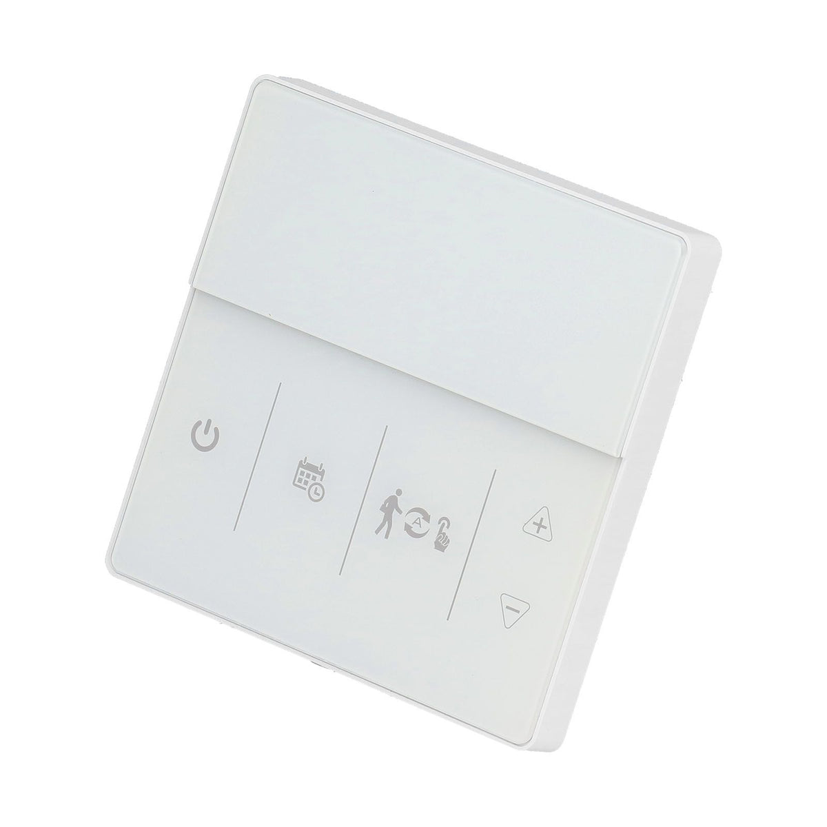 Smart Thermostat Weekly Programmable Voice Switch 10K Sensor Precise Temperature Control Boiler Thermostat for Home3A Connection Plumbing Wall Hung Boiler White 230V