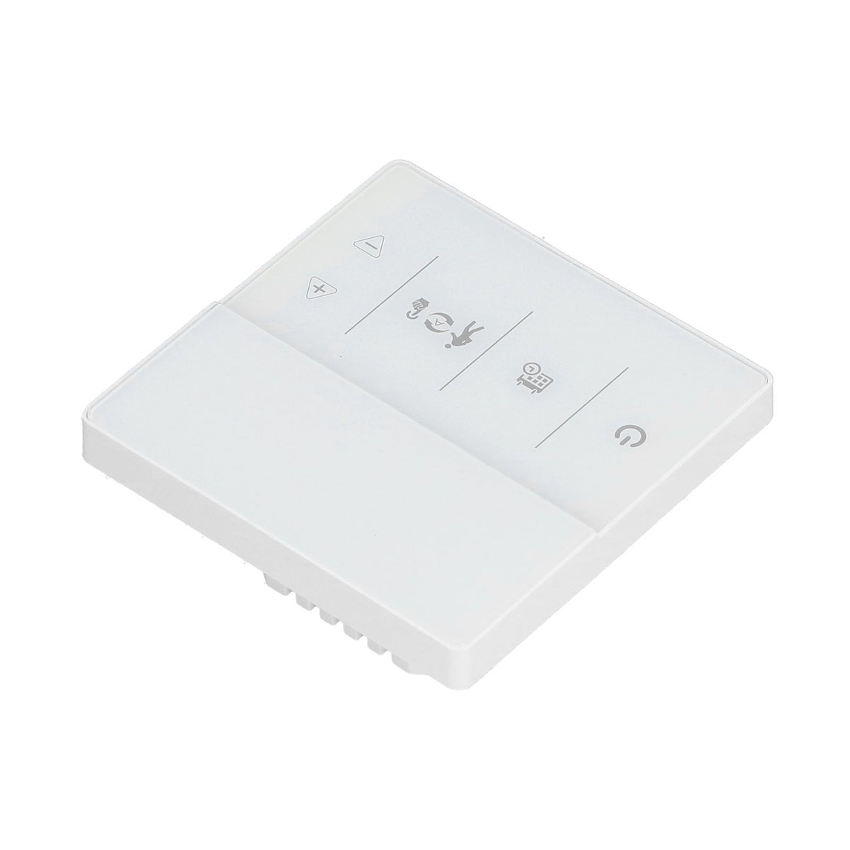 Smart Thermostat Weekly Programmable Voice Switch 10K Sensor Precise Temperature Control Boiler Thermostat for Home3A Connection Plumbing Wall Hung Boiler White 230V