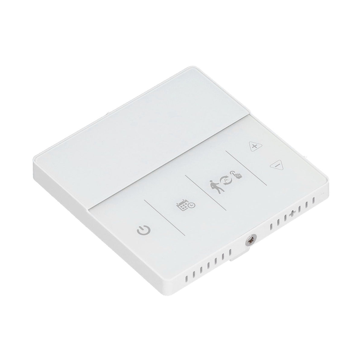Smart Thermostat Weekly Programmable Voice Switch 10K Sensor Precise Temperature Control Boiler Thermostat for Home3A Connection Plumbing Wall Hung Boiler White 230V