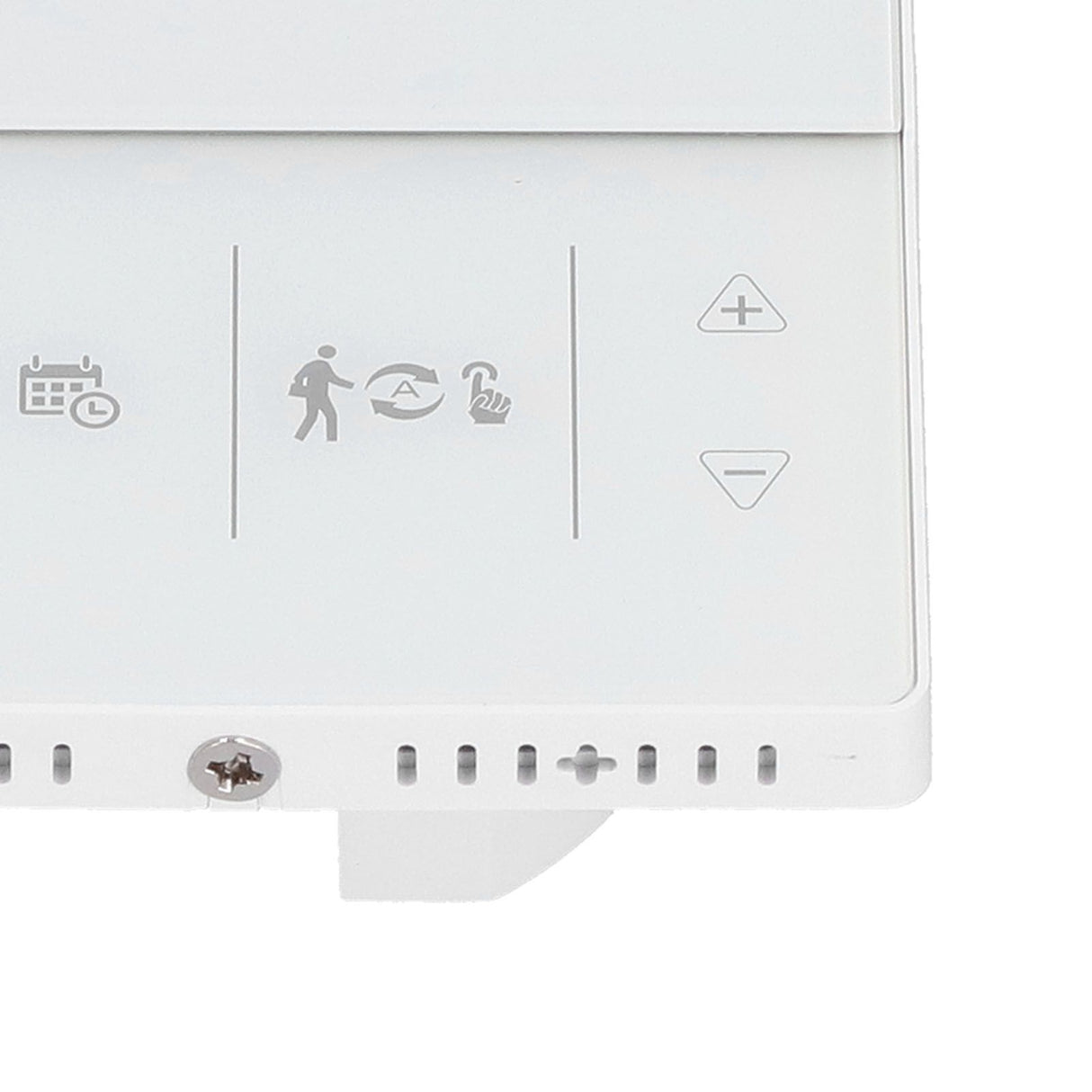 Smart Thermostat Weekly Programmable Voice Switch 10K Sensor Precise Temperature Control Boiler Thermostat for Home3A Connection Plumbing Wall Hung Boiler White 230V