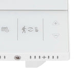 Smart Thermostat Weekly Programmable Voice Switch 10K Sensor Precise Temperature Control Boiler Thermostat for Home3A Connection Plumbing Wall Hung Boiler White 230V