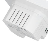 Smart Thermostat Weekly Programmable Voice Switch 10K Sensor Precise Temperature Control Boiler Thermostat for Home3A Connection Plumbing Wall Hung Boiler White 230V