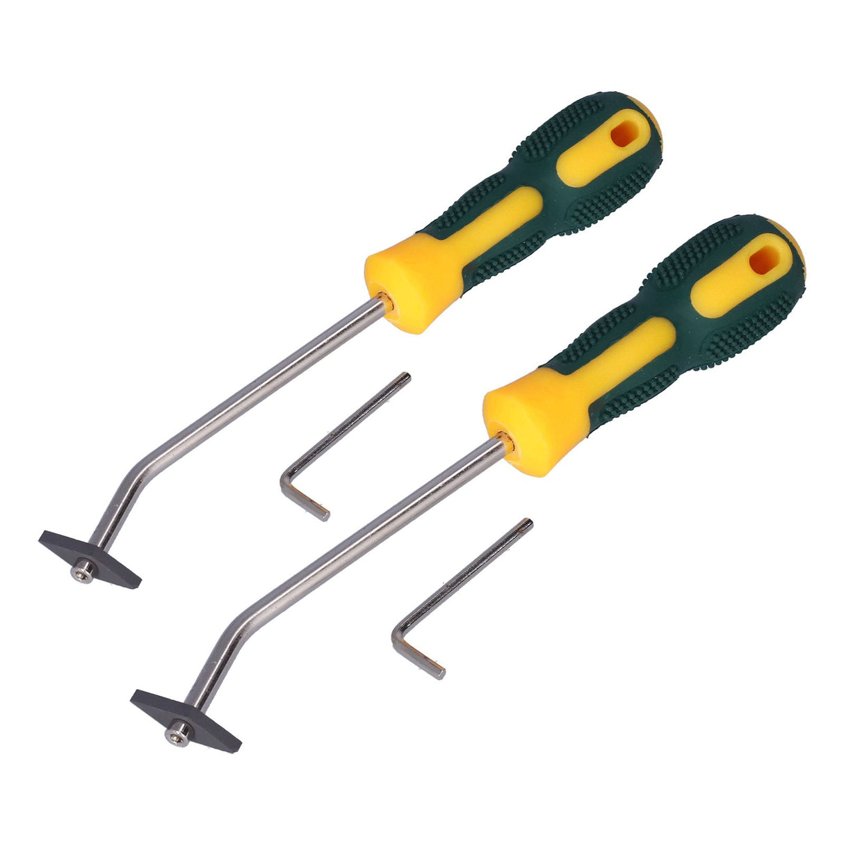 2Set Grout Removal Tool Stainless Steel Durable Efficient Portable Manual Grout Cleaner for Home Office