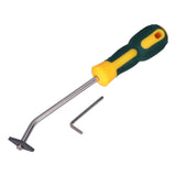 2Set Grout Removal Tool Stainless Steel Durable Efficient Portable Manual Grout Cleaner for Home Office