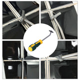 2Set Grout Removal Tool Stainless Steel Durable Efficient Portable Manual Grout Cleaner for Home Office - Extra Image