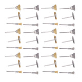 36PCs set Wire Polishing Wheel Pen Flat Bowl Shaped Steel Wire Wheel Brush Kit Accessories - Extra Image