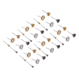 36PCs set Wire Polishing Wheel Pen Flat Bowl Shaped Steel Wire Wheel Brush Kit Accessories