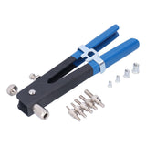 Rivet Gun Kit Portable Save Effort High Hardness Stainless Steel Manual Riveting Tool