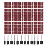 132pcs Sanding Bands Durable Aluminum Alloy Drum Sander Tool for Woodworking Metal Polishing - Extra Image
