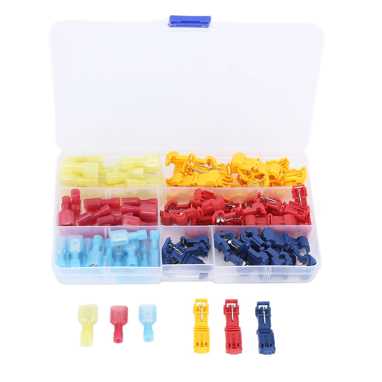Quick Electrical Cable Connectors Snap Splice Lock Wire Terminal Crimp Wire Connector