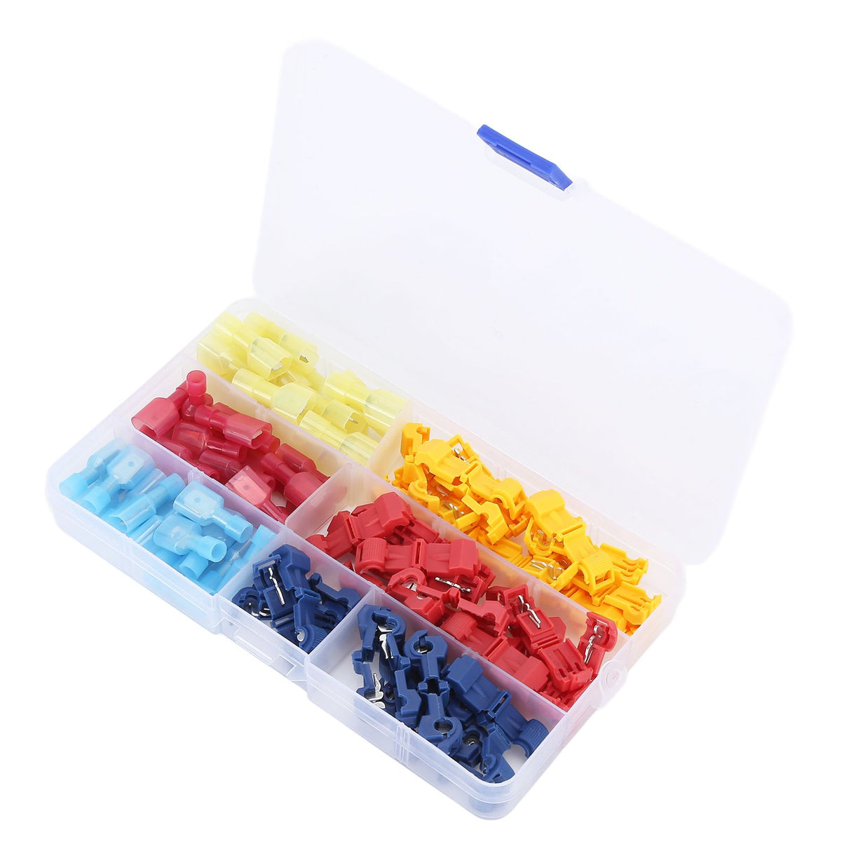 Quick Electrical Cable Connectors Snap Splice Lock Wire Terminal Crimp Wire Connector