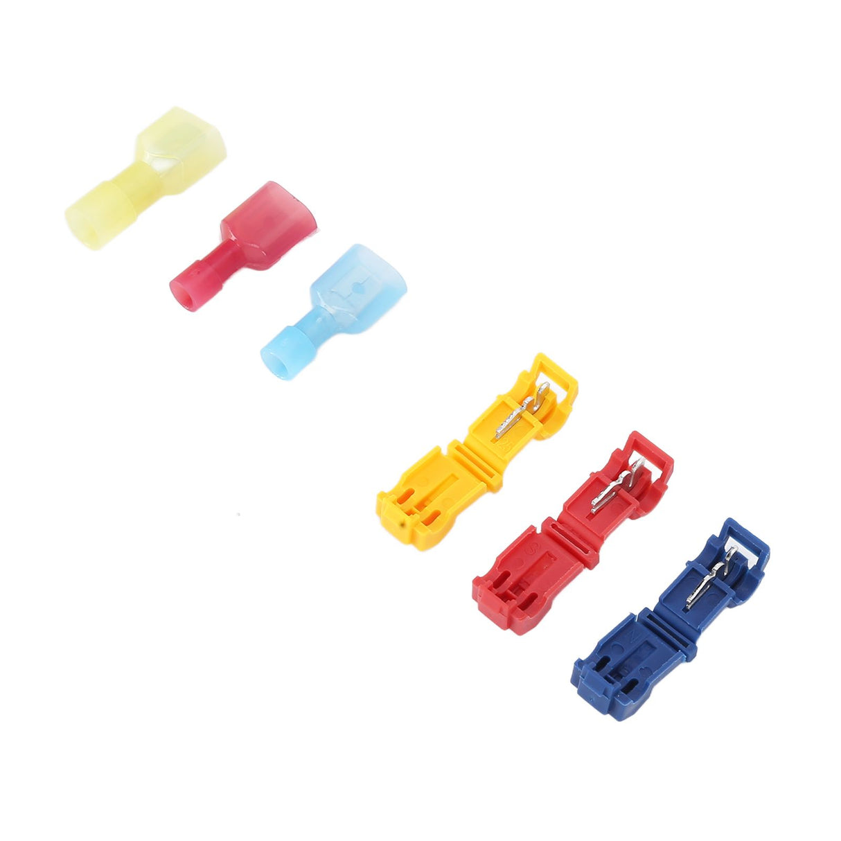 Quick Electrical Cable Connectors Snap Splice Lock Wire Terminal Crimp Wire Connector