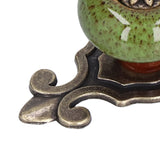 4 Sets Furniture Handle Zinc Alloy Cabinet Door Drawer Handle Exquisite Furniture AccessoriesGreen