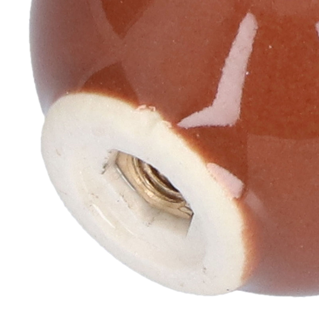 Cabinet Knobs No Fading Beautiful Exquisite DIY Zinc Alloy Modern Simple Drawer KnobsBrown
