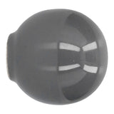 Cabinet Knobs No Fading Beautiful Exquisite DIY Zinc Alloy Modern Simple Drawer KnobsGrey - Top-Down View