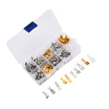 150Pcs Wire Terminals Brass Oxidation Resistance Corrosion Resistance High Conductivity Wire Crimp Terminal Block