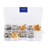 150Pcs Wire Terminals Brass Oxidation Resistance Corrosion Resistance High Conductivity Wire Crimp Terminal Block